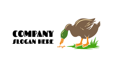 Eating Grains Duck Logo