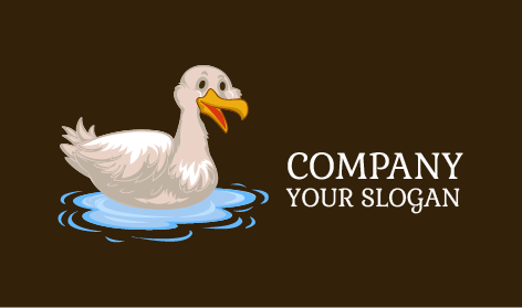 Happily Screaming Duck Logo