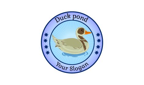Small Duck Pond Logo