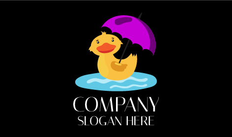Weather Enjoyment Duck Logo