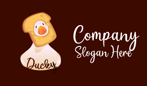 Yummy Duck Toast Logo