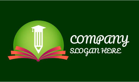Logo Pendidikan Membaca Buku