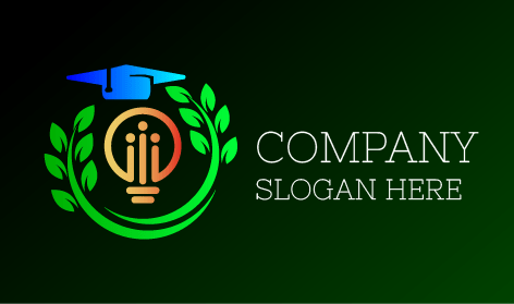 Logotipo De Educación Y Aprendizaje Botánico