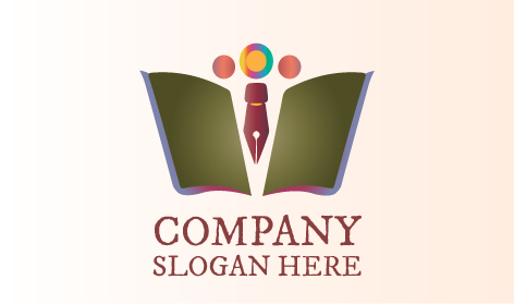 Logotipo Educativo Con Círculos Decorativos