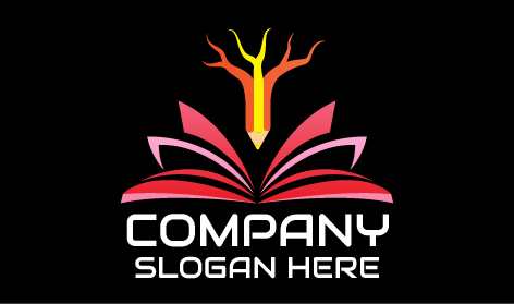 Pencil Branches Education Logo