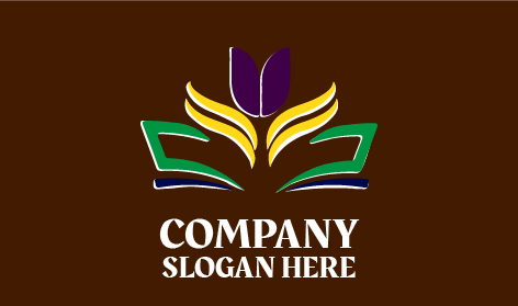 Logo Educativo Arte Fiore Viola