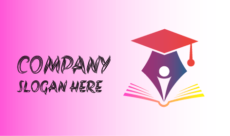 Logo Pendidikan Ujung Pena Ungu