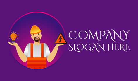 Logo Dell'esperto Elettricista Maschio