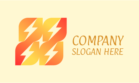 Logotipo De Eletricista Golden Charge