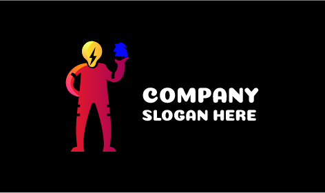 Light Competent Electrician Logo