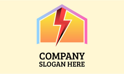 Red Light Electrician Logo