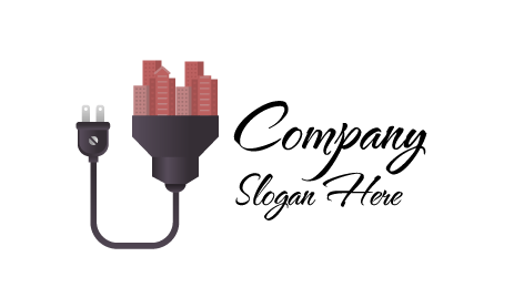 Urban Development Electrician Logo