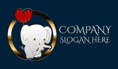 Endearing Elephant Logo
