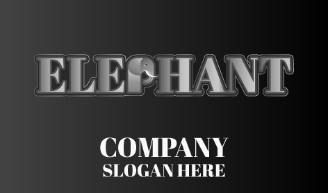 Subtle Elephant Wordmark Logo