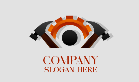 Logótipo Da Construir Gear Engineering