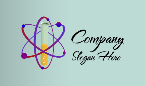 Logo D'ingénierie Du Bécher Scientifique