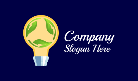 Sustainable Lightbulb Engineering Logo