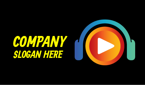 Circular Headphone Entertainment Logo
