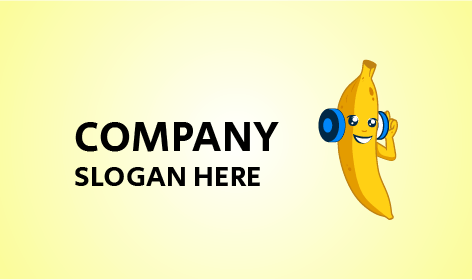 Logo Banana Entertainment yang Antusias