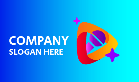 Music Purple Mic Entertainment Logo