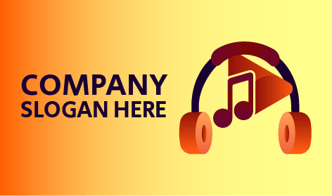 Retro Music Entertainment Logo