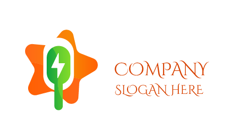 Mikrofon-Logo für Gesangsunterhaltung