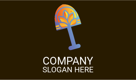 Abstract Shovel Farm Logo