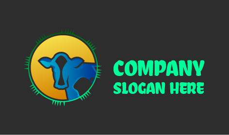 Blue Cow Farm Logo