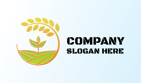 Logo Pertanian Lahan Hijau