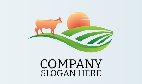 Modern Agriculture Farm Logo