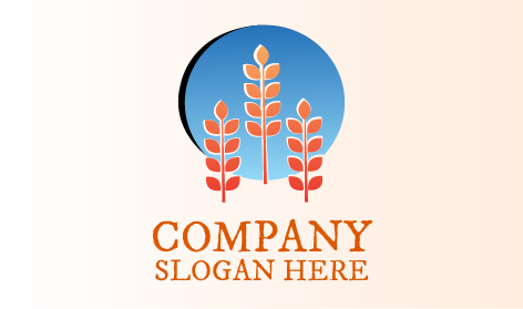 Logo Pertanian Lumbung Gandum