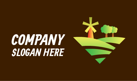 Wind Generator Farm Logo