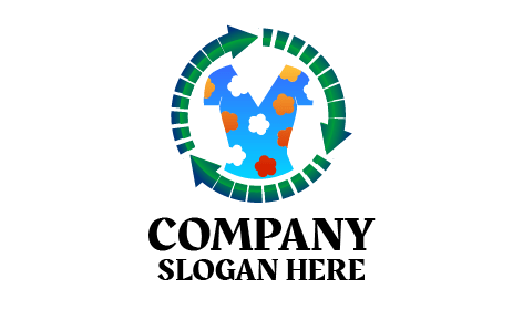 Geri Dönüştürülmüş Moda Kumaş Logosu