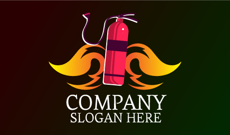 Fire Winged Extinguisher Logo