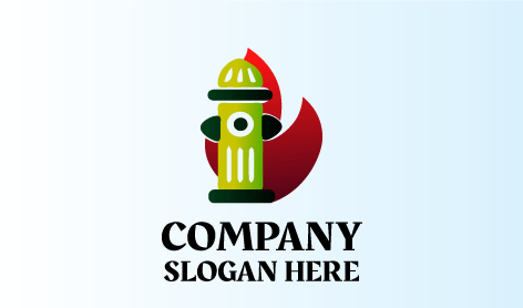 Logotipo De Extintor De Incendios De Loro