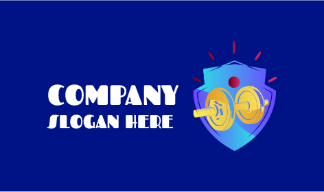 Barbell Shield Fitness Logo