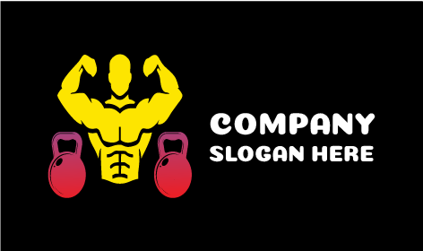 Muscle Strength Fitness Logo