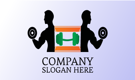 Weightlifting Fitness Training Logo