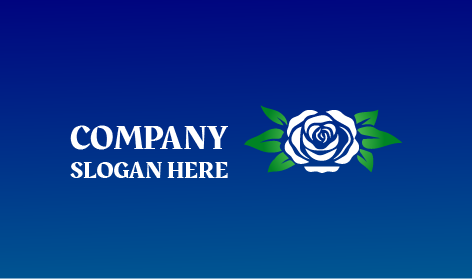 Logo Bunga Mawar yang Canggih