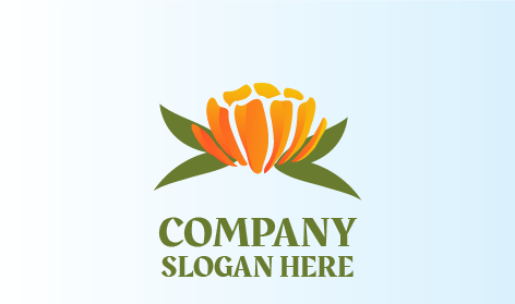 Logótipo Da Flor De Lótus Espumante