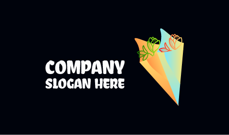 Logo Buket Bunga Pernikahan