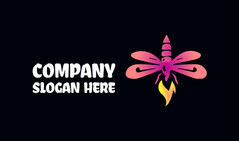 Blazing Flame Fly Logo