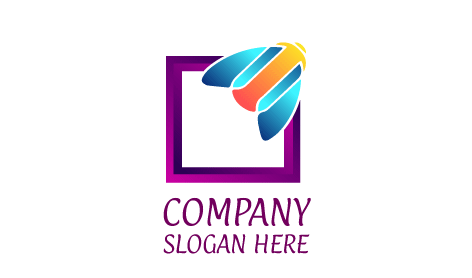 Logo De Mouche À La Mode Audacieux