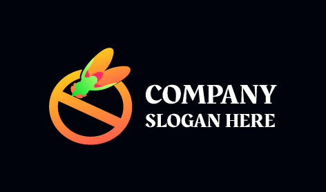 Logo Del Servizio Di Sterminio Delle Mosche