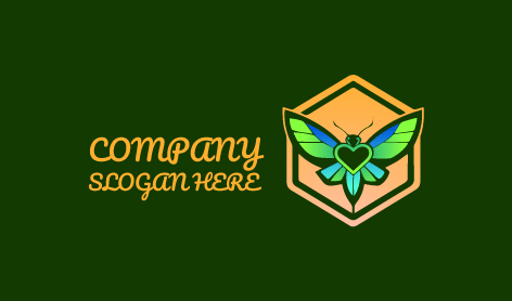 Green Heart Fly Logo