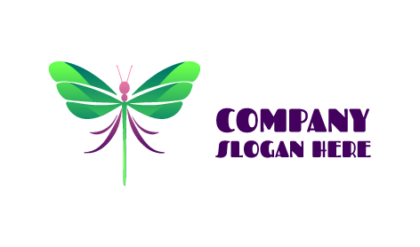 Logo Persistente Della Mosca Scintillante