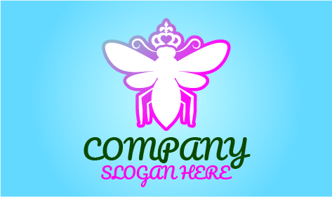 Royal Crowned Fly Logo