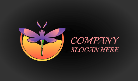 Logo D'insecte Volant