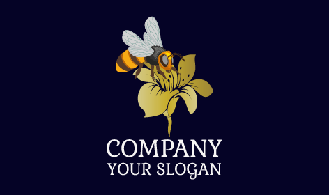 Yellow Bee Fly Logo
