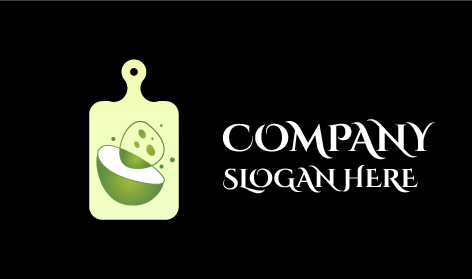 Logo Alimentare Avocado Cutting Chop